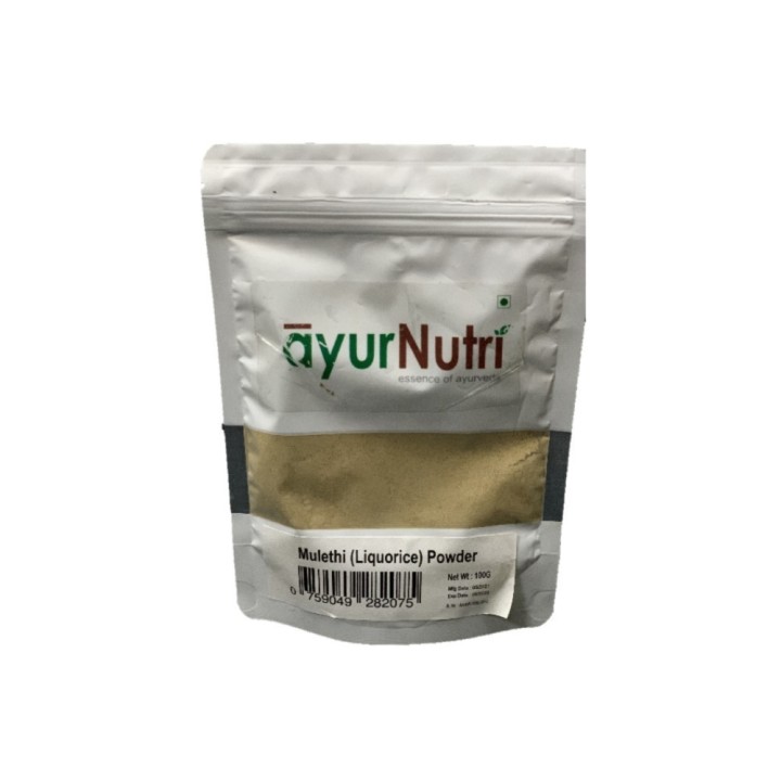 Ayurnutri Mulethi (Liquorice) Powder Net Wt 100g